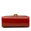 Ferragamo Mini Patent Gancini Lock Chain Bag Secondhand