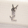 Saint Laurent Medium Croc Embossed Leather Monogram Sunset Crossbody Secondhand
