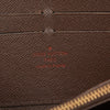 Louis Vuitton Damier Ebene Zippy Long Wallet Secondhand