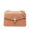 Bvlgari Medium Laser Cut Calfskin Diamond Blast Sunshine Serpenti Forever Shoulder Bag Secondhand