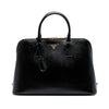 Prada Large Saffiano Vernice Promenade Satchel Secondhand