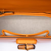 Gucci Small Calfskin Web Bamboo 1947 Top Handle Bag Secondhand