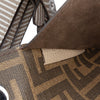 Fendi Small Zucca Leather Peekaboo ISeeU Satchel Secondhand