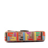 Fendi Zucca Embroidered Canvas Baguette Satchel Secondhand