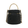 Secondhand Chanel CC Lambskin Vanity Top Handle With Chain