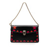 Bvlgari Mini Calfskin Geometric and Stars Patch Serpenti Forever Clutch with Chain Secondhand