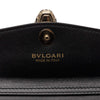 Bvlgari Mini Calfskin Geometric and Stars Patch Serpenti Forever Clutch with Chain Secondhand