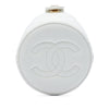 Chanel CC Quilted Lambskin Top Handle Round Vanity Case with Chain Secondhand