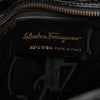 Ferragamo Croc Embossed Leather Double Gancini Crossbody Secondhand