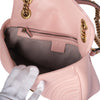Secondhand Gucci Gg Marmont Medium Perfect Pink Matelassé Leather Shoulder Bag