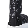 Secondhand Stella Mccartney Black Monogram Loop Sock Sneakers