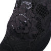 Secondhand Dolce & Gabbana Black Stretch Lace Peep-Toe Ankle Boots