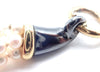 Secondhand Cartier Panther Panthere Yellow Gold & Silverium Emerald Pearl Bracelet - '90s