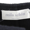 Mila Schön Black Wool Coat - '80s Second hand