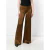 Romeo Gigli Bronze Palazzo Trousers - '90s Second hand