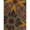 Gianfranco Ferré Brown Printed Silk Tie - '90s Second hand