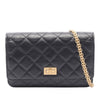 Chanel Quilted Aged Calfskin Reissue 2.55 Wallet on Chain Secondhand