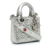 Dior Small Metallic Grained Calfskin Cannage My ABCDior Lady Dior Secondhand