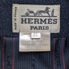 Hermès Dark Blue Cashmere Jacket - '90s Second hand