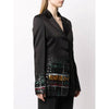 Gianfranco Ferré Black Silk Sequined Jacket - '90s Second hand