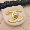 Chanel Mini CC Quilted Bicolor Calfskin Braided My Own Frame Flap Secondhand