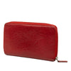 Secondhand Chanel Embossed Lambskin Camellia Zip Around Long Wallet