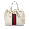 Gucci Small Leather Ophidia Satchel Secondhand