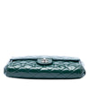 Chanel CC Quilted Patent Clutch With Chain Secondhand