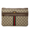 Gucci GG Supreme Web Ophidia Clutch Secondhand