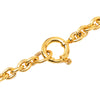 Chanel CC Gold Plated Medallion Pendant Necklace Secondhand