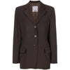 Moschino Brown Wool Blazer - '90s Second hand