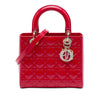 Dior Medium Patent Cannage Lady Dior Secondhand