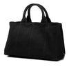 Secondhand Prada Canvas Canapa Logo Satchel