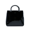 Gucci Patent Bamboo Handbag Secondhand