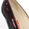 Miu Miu Burgundy Sequined Pumps - 2010s Second hand