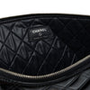Chanel Large Quilted Patent Double Stitch O Case Clutch Secondhand