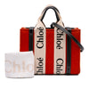 Chloé Small Wool Woody Satchel Secondhand