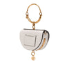 Secondhand Chloé Mini Croc Embossed Calfskin Nile Bracelet Satchel