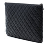 Secondhand Chanel Large Quilted Lambskin O Case Clutch