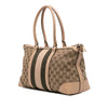 Gucci GG Canvas Web Satchel Secondhand