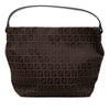Fendi Zucchino Canvas Handbag Secondhand