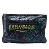 Balenciaga Lambskin Graffiti Explorer Clutch Secondhand