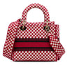 Dior Medium Embroidered Canvas DiorAmour Dots Lady D Lite Secondhand