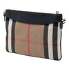 Burberry Mega Check Canvas Derby Peyton Crossbody Secondhand
