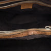 Gucci Large Guccissima Trimmed Calfskin Bamboo Libeccio Tote Secondhand