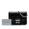 Dior Mini Patent Cannage Miss Dior Pouch Secondhand