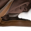 LOEWE 160th Anniversary Suede Trimmed Canvas Flap Shoulder Bag Secondhand