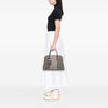 Prada Medium Bicolor Saffiano Lux Promenade Satchel Secondhand