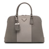Prada Medium Bicolor Saffiano Lux Promenade Satchel Secondhand