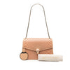 Secondhand Bvlgari Medium Laser Cut Calfskin Diamond Blast Sunshine Serpenti Forever Shoulder Bag